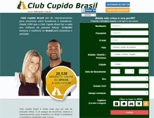 Tablet Screenshot of clubcupido.com.br